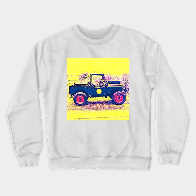 1955 Land Rover - Mavis Crewneck Sweatshirt by LukeHarding